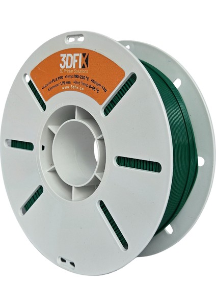 Filament PLA PRO Yeşil 1KG 1,75mm modelleri