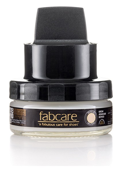 3 Adet Fabcare Ayakkabı Boyası Krem Naturel