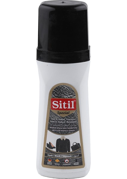 4 Adet Sitil Ayakkabı Boyası Süet Likit 100 ml Siyah fiyatları