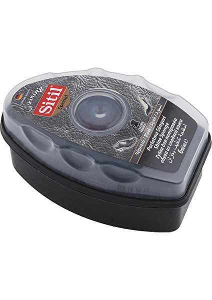 4 Adet Sitil Sünger Siyah Depolu