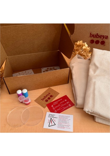 Kendine Yer Aç – Birlikte Daha Güzel Boyama Çanta Seti (2 Bez Çanta)