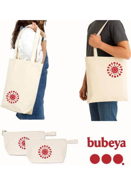 Kendine Yer Aç – Üretim Hali Boyama Seti (2 Bez + 2 Clutch Çanta)