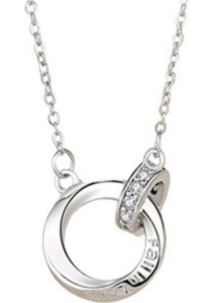 Möbius Şerit Kolye - Çiftler, Erkek Arkadaşlar Veya Kız Arkadaşlar Için Mükemmel Bir Hediye. (Yurt Dışından)