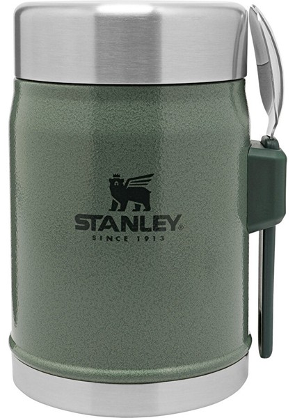 Stanley Klasik Legendary Yemek Için Termos Kap 0.4l / 14OZ Yeşil