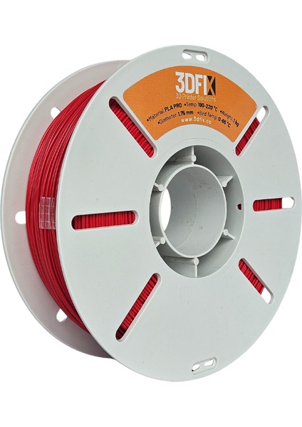 Filament PLA PRO Kırmızı 1KG 1,75mm