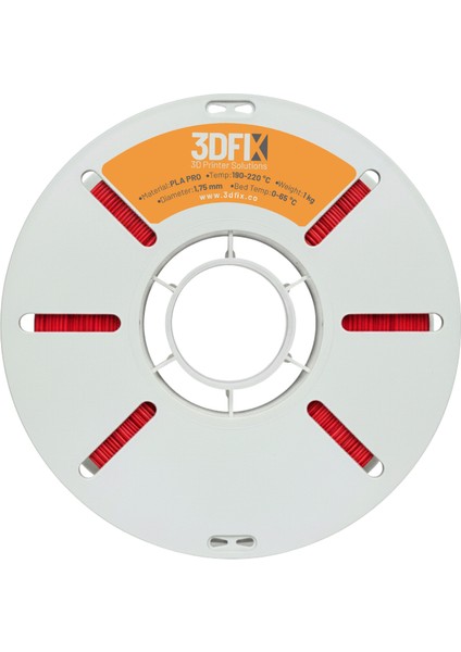 Filament PLA PRO Kırmızı 1KG 1,75mm fiyatları