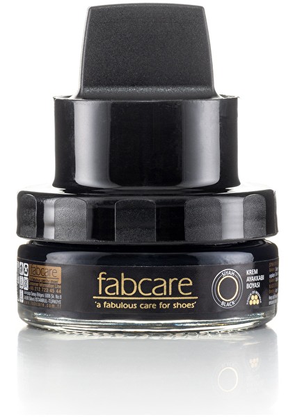 4 Adet Fabcare Ayakkabı Boyası Krem Siyah