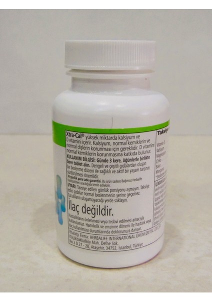 Xtra-Cal – Kalsiyum ve D Vitamini Içeren Takviye 90 Tablet modelleri