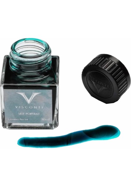 Van Gogh Şişe Mürekkep Portrait Blue 30 ml Açık Mavi INKVG-30ML25