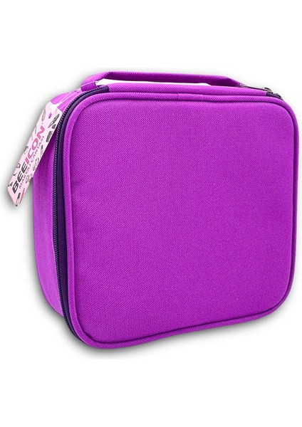Kozmetik Çantası - Mor - 7,5X19X21 cm