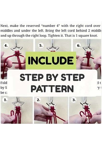 Macrame Dokuma Noel Ağacı Diy Kiti Noel Zanaat Kiti Aile Arkadaşları Için Çok Uygun Tatil Leri (Yurt Dışından) indirimleri