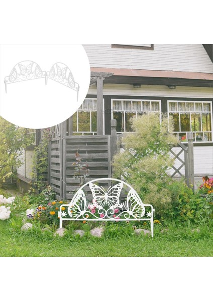 4pcs Açık Çit Bahçe Çit Sınır Çit Süsleme Çim Çit Noel Ağacı Süslemeleri Kenar Sınırları (Yurt Dışından) indirimleri