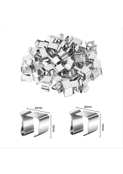 50PC Noel Işıkları Oluk Kancaları Galvanizli Tatil Işıkları Çatı Kancaları Noel Işık Klipleri Noel Işık Oluk Askıları (Yurt Dışından) fiyatları