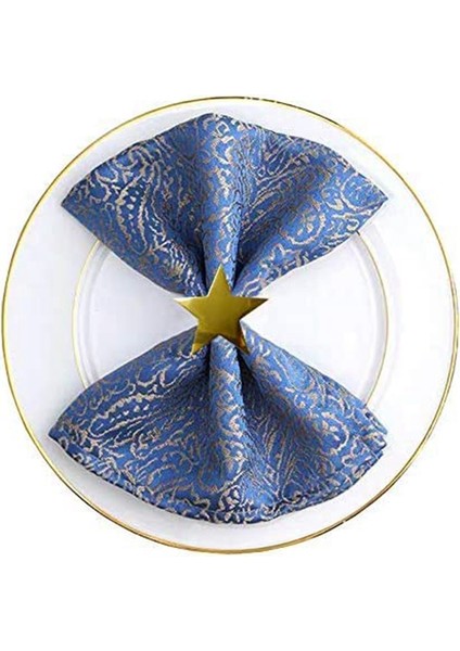 6 Adet Beş Sondajlı Yıldız Peçete Yüzüğü, Tatil Partileri, Akşam Yemekleri, Düğün Resepsiyonları Vb. Için Uygun Noel Peçete Yüzüğü (Yurt Dışından) fırsatları