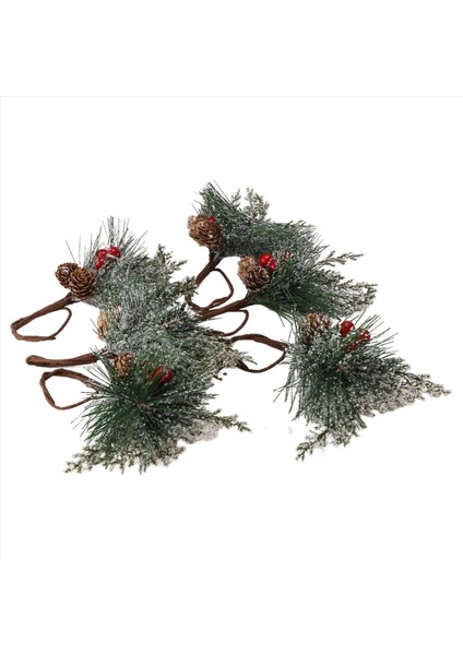 Peçete Yüzükleri Seti 6 Çam Iğnesi Meyveleri Noel Şükran Günü Tatil Rustik Çiftlik Peçete Yüzük Halkaları Tutucular (Yurt Dışından) modelleri