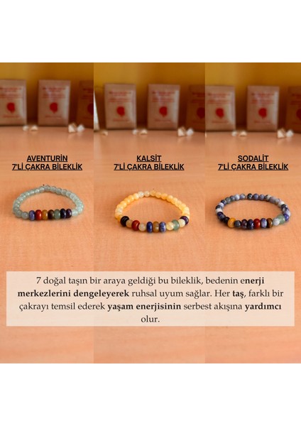 7'li Çakra Bileklik modelleri