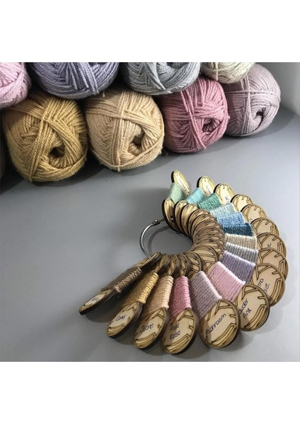 25PCS Ahşap Noel Boş Iplik Pegs Boş Iplik Peg&#39;i Örgülü Halat ve Dikiş Ipliği, Örgü Iplik Tutucu Sarmak Için (Yurt Dışından) indirimleri