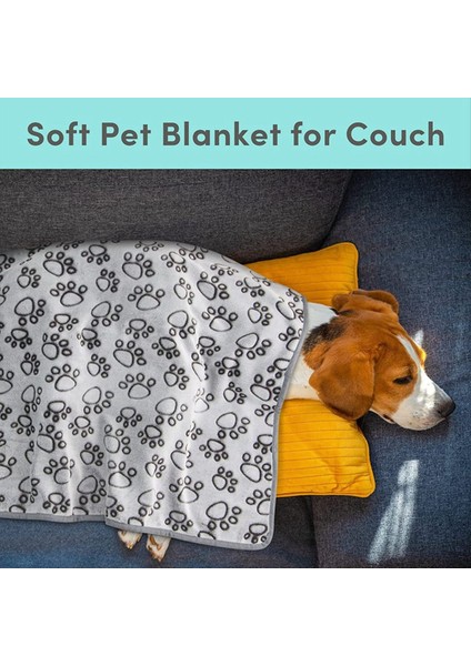 Köpek Essentials Köpek Ürün Kedileri Sakinleştirici Battaniyeler Orta Küçük Köpekler Için Atma, Noel Evcil Köpek Leri (Gri) (Yurt Dışından) modelleri