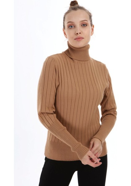 Balıkçı Yaka Triko Kazak