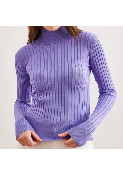 Balıkçı Yaka Triko Kazak