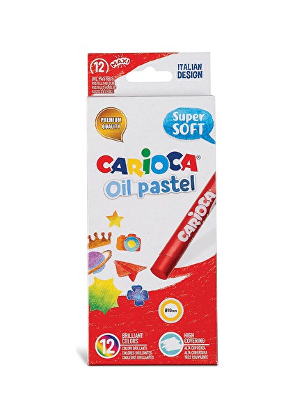 2 Adet Carioca Yağlı Pastel Boya 12LI