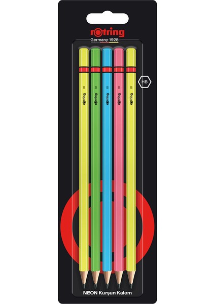 2 Adet Kurşun Kalem Rotring Neon 5'li fiyatları