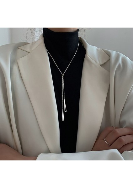 Yeni Çin Zen Uzun Bronz Tüy Kolye Vintage Bohem Etnik Tarzı Çift Jumper Giyim Uzun Aksesuarlar (Yurt Dışından)