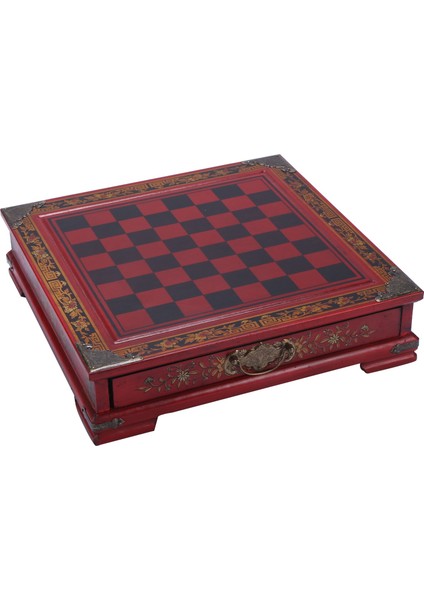 32PCS/SET Ahşap Masa Satranç Çin Satranç Oyunları Reçine Vintage Koleksiyon Si Chessman Noel Doğum Günü Premium Ler Eğlence Tahta Oyunu (Yurt Dışından)