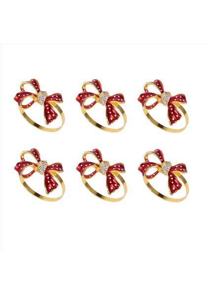 Peçete Yüzükleri Seti 6, Düğün Için Kelebek Düğüm Peçete Yüzüğü, Akşam Yemeği Partisi, Noel Için Serviette, Doğum Günü (Yurt Dışından) fiyatları