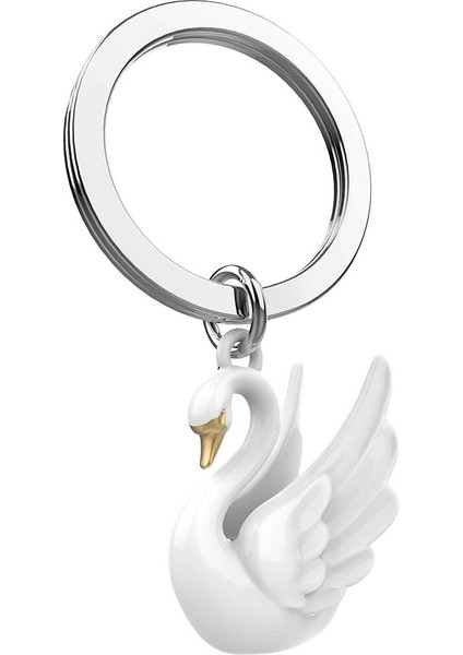 2 Adet Metalmorphose Kuğu Anahtarlık Beyaz Beyaz MTM143-01 fiyatları