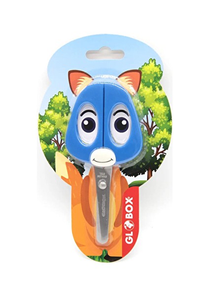 2 Adet Globax Figürlü Öğrenci Makası