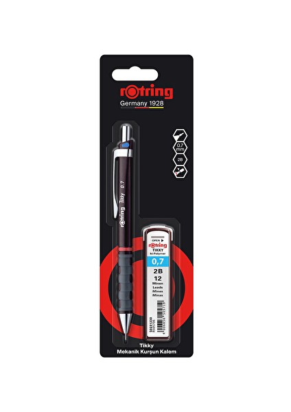 2 Adet Rotring Versatil Tikky Kalem 0.7 mm + Uç