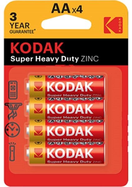 2 Adet Kodak Çinko Karbon Kalem Pil 4'lü fiyatları