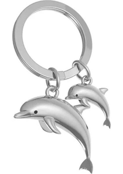 2 Adet Metalmorphose Anne Bebek Yunus Anahtarlık Gümüş MTM145-06 fiyatları