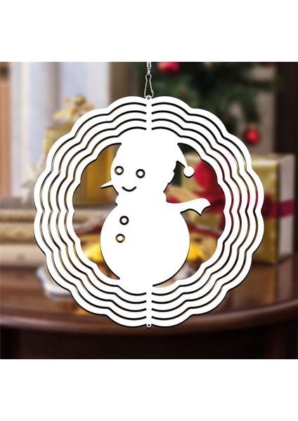 6 Paket 8 Inç Süblimasyon Rüzgar Spinner Boşluklar Noel Günü Rüzgar Spinnerları Açık Bahçe Için Rüzgar Iplikçileri Asılı (Yurt Dışından) fiyatları