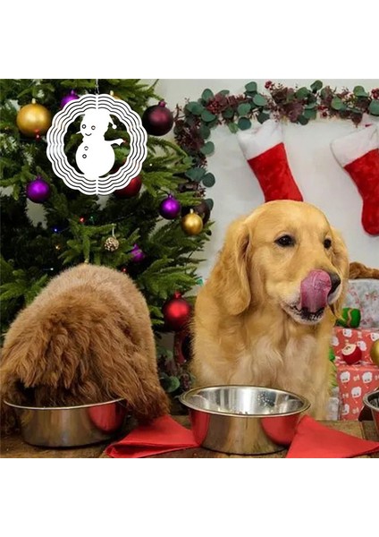 6 Paket 8 Inç Süblimasyon Rüzgar Spinner Boşluklar Noel Günü Rüzgar Spinnerları Açık Bahçe Için Rüzgar Iplikçileri Asılı (Yurt Dışından) fırsatları