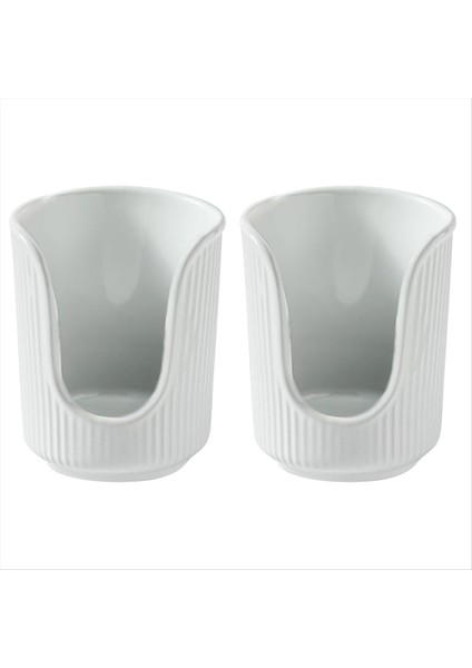 2 Adet Kağıt Fincan Tutucu, Tek Kullanımlık Fincan Tutucu, Masaüstü Fincan Tutucu, Çok Işlevli Bardak Depolama Rafı (Yurt Dışından)