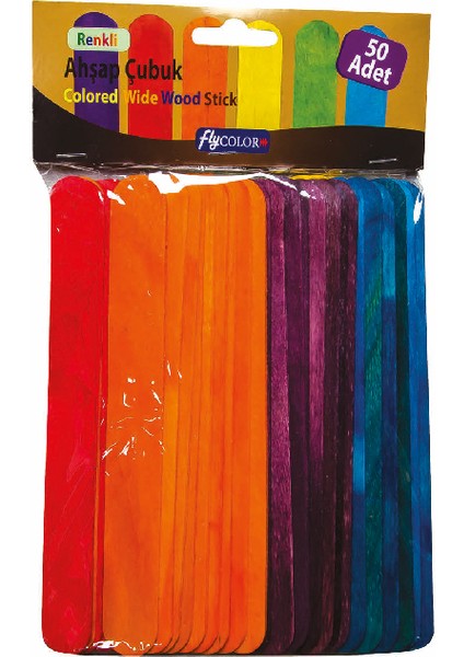 2 Adet Ahşap Çubuk Fly Renkli Genıs 1150 fiyatları