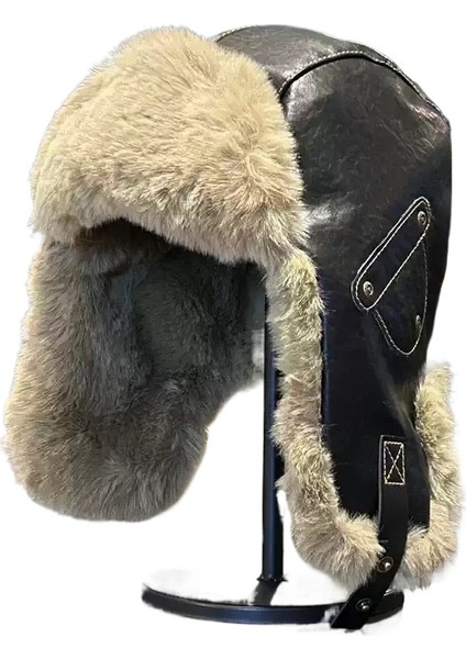 Kış Pamuklu Soğuk ve Sıcak Kore Tarzı Bayanlar Lei Feng Şapkası (Yurt Dışından)