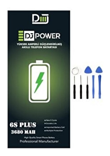 Apple iPhone 6 Plus Uyumlu Yüksek Amperli Batarya 3810 mAh Güçlendirilmiş Performans fiyatları