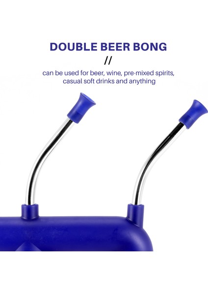 Kolej Partileri Için Çift Bira Şnorkel Bira Dağıtıcı Yeni Parti Noel Doğum Günleri Yıl (Yurt Dışından) indirimleri