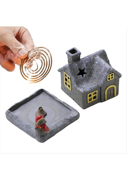 Kütük Kabin Tütsü Brülör Noel Kütük Kabin Tütsü Brülör Log Kabin Tütsü Brülör Tütsü Tutucu B (Yurt Dışından) fiyatları