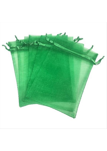 100 Adet Inci Iplik Çantası, Organze Torbası, Çizim Ekran Çantaları, Noel Şeker Si Çantaları, 13 x 18CM (Yurt Dışından)