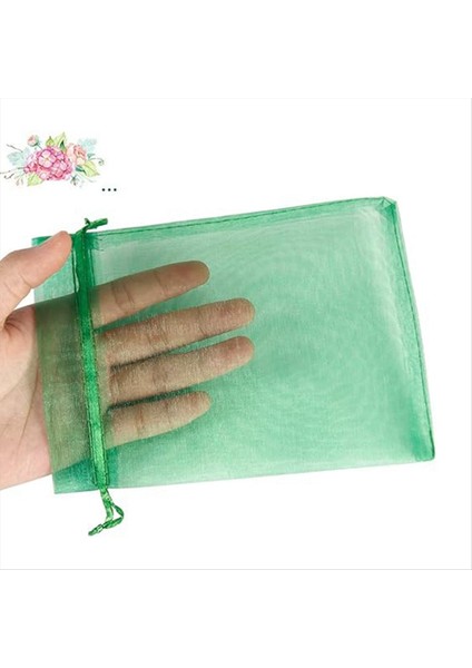 100 Adet Inci Iplik Çantası, Organze Torbası, Çizim Ekran Çantaları, Noel Şeker Si Çantaları, 13 x 18CM (Yurt Dışından) modelleri