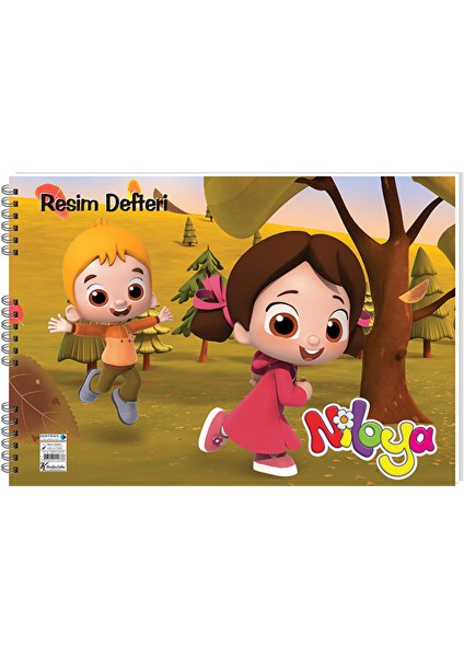 3 Adet Resim Defteri Kc Niloya 25X35 15YP