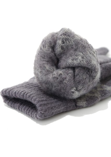 Kış Sıcak Örme Şapka Eşarp Eldiven Üç Parçalı Seti (Yurt Dışından) indirimleri