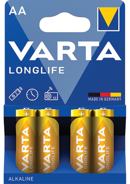 4 Adet Varta Longlife Alkalin 4'lü Kalem Pil fiyatları