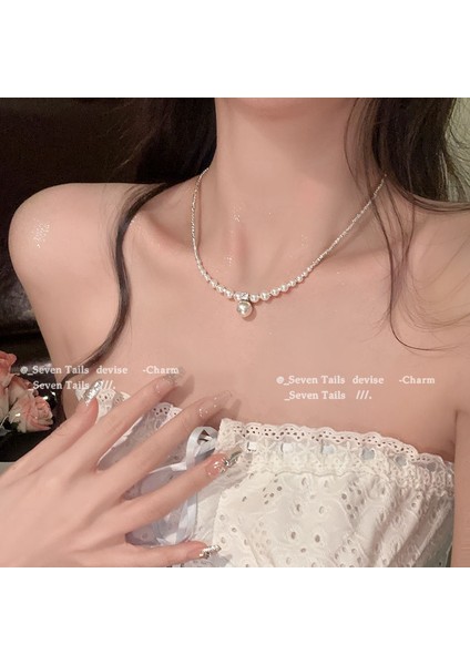 Yeni Vibe Sense Iyi Şanslar Istifleme Kolye Kısa Kolye Sevimli Köprücük Kemiği Zinciri (Yurt Dışından)