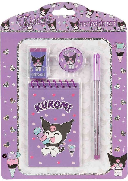 4 Adet Kuromi Kırtasiye Seti 4 Lü fiyatları