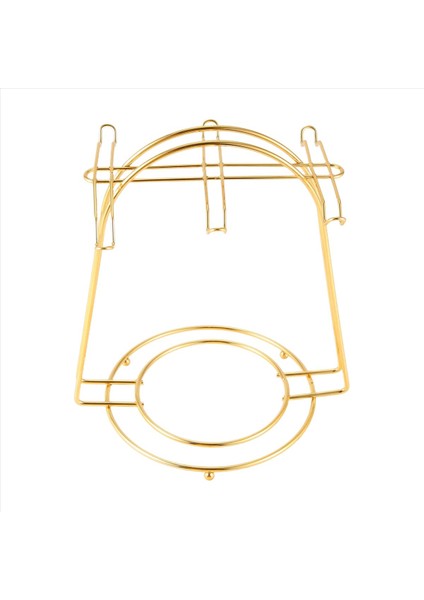 Nordic Home Mutfak Masa Masa Kahve Kupa Tutucu 6 Bardak Stand Altın Metal Bardak Tutucuları Raf Drenaj Organizatör Rafı (Yurt Dışından)